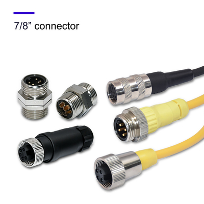 Connecteur imperméable 4 Pin Cable Circular Electrical For de fil de M5 M16 M8 M12 des véhicules à moteur