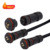 Rigoal 2 3 4 5 connecteur industriel de l'extérieur imperméable LED de connecteur de bâti de panneau de Pin M19