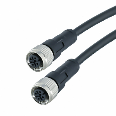 5 connecteur imperméable de fil de câble UV de protection de connecteur du capteur codé par A de Polonais M12