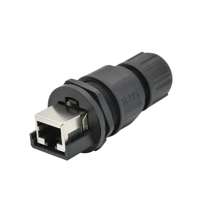 Connecteur RJ45 femelle droit de supplément de 8P8C Rj45 avec le cache anti-poussière pour le réseau
