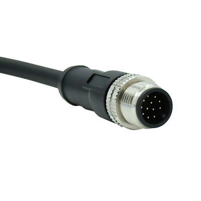 le cable connecteur imperméable de 250V M12 UN B D X a codé 4 Pin Cable Connector