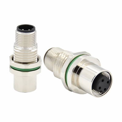 TPU GF Insert Circulaire Poussez et tirez des connecteurs avec verrouillage à vis fixe pour une longue durée