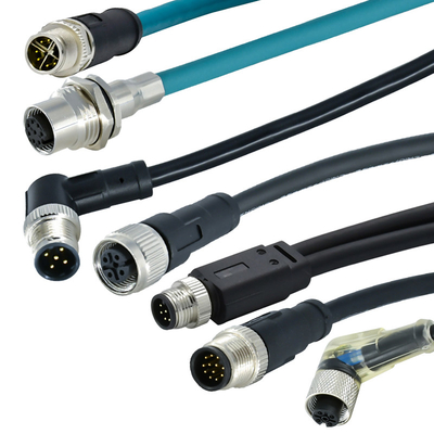 Connecteur féminin M12 pour connexion Ethernet étanche