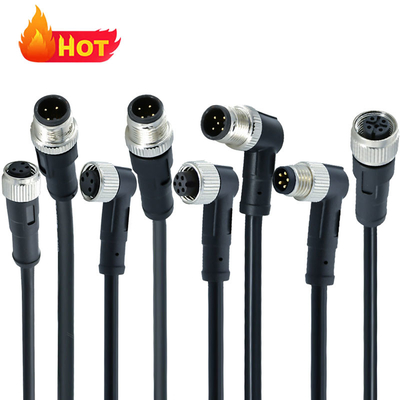 Connecteurs automobiles imperméables à l'eau Pins 3 4 5 6 8 12 17 Connecteur Voltage nominal 250V