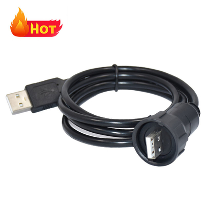 Des raccords circulaires en plastique pour câbles USB de type 1 avec certification ISO 9001