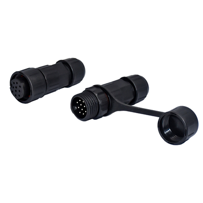 Connecteur étanche LED à 10 broches avec système de verrouillage à vis 250V CA
