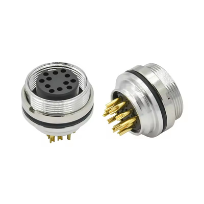 Système de verrouillage de la soudure IP67 Connecteur étanche Opération mécanique 500 cycles d'accouplement IP67/IP68 Protection garantie