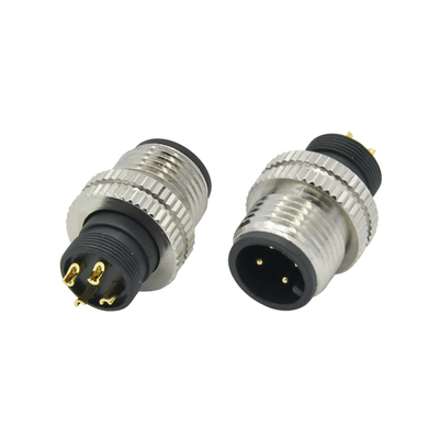 Connecteur aviation étanche Rigoal M12 A Code mâle femelle 3-17 broches