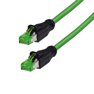 M12 à RJ45 connecteur étanche 3-17 broche A B C D X Code mâle femelle