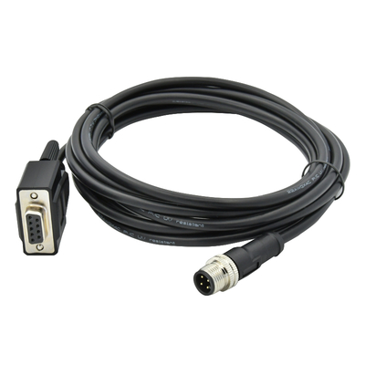 Connecteur étanche M12 vers D-Sub IP68 DB9 DB15 DB25 DB37