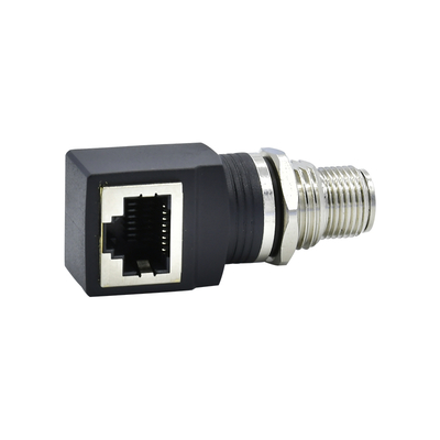 M12 X Code RJ45 câble de prise IP67 IP68 éthernet industriel étanche