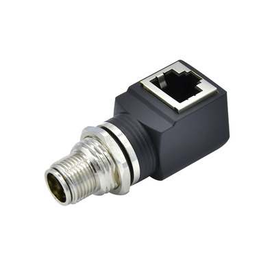 M12 X Code RJ45 câble de prise IP67 IP68 éthernet industriel étanche