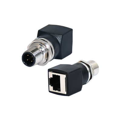 Connecteur RJ45 femelle M12 codé X, IP67 IP68 étanche