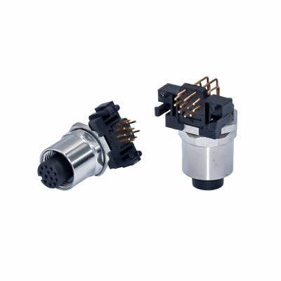 Connecteur étanche M12 3-17 broches mâle femelle IP67 IP68 DIN