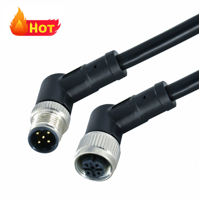 M12 Connecteur étanche IP67 IP68 3-17 épingle série DIN M