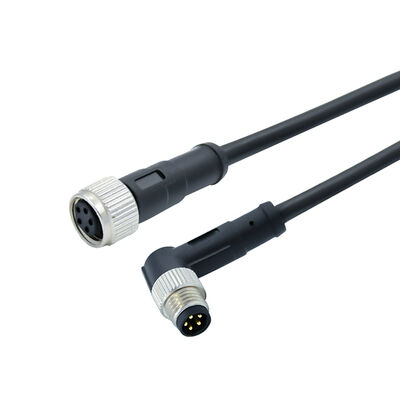 Rigoal Manufacturing M8 Connecteur étanche à l'eau A Code 8 broches Industrial Automotive LED Lighting Connecteur extérieur