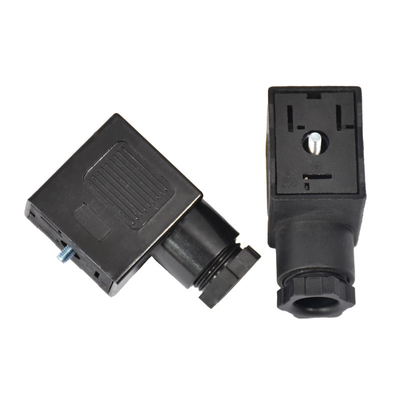 3 borne 4 Pin Solenoid Valve Connector une prise électrique hommes-femmes de code de B D