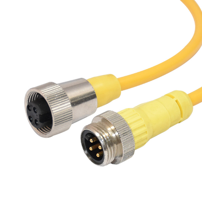 Cables connecteur mécaniques de Rigoal 7/8&quot; camp de vis de connecteur d'Assemblée de 3pin 4pin 5pin