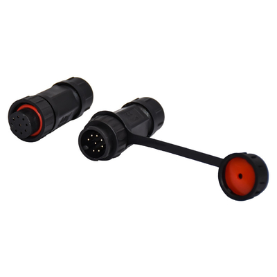 cable connecteur imperméable Solderless masculin et féminin Pin Connectors de M19 de 10mm